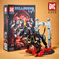 790PCS Cerberus Creativo Con Tres Cabezas Bloques De Construcción Fluffy Juguetes De Construcción Para Niños Regalo Compatible Con Lego Material Plástico - details 6