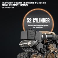 12000RPM Sierra de cadena de gasolina de 8500W, 52CC máquina de corte de Arboricultura de 2 tiempos, 20 pulgadas, alta potencia - details 3