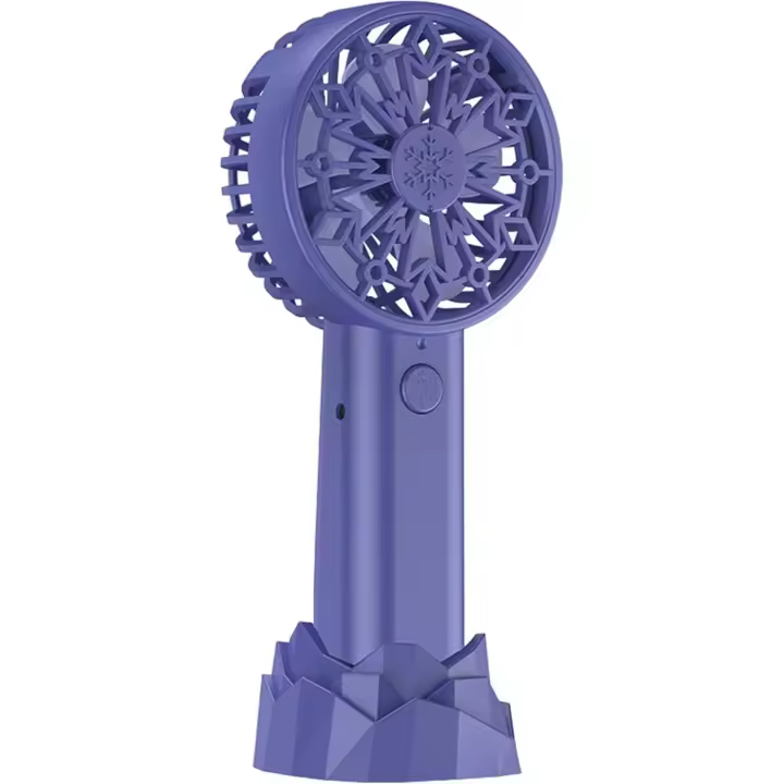 Ventilador de mano | Ventilador portátil potente, ajustable por USB, dispositivo de enfriamiento personal para viajes diarios, viajes en auto, viajes a la playa, campamentos, interiores, aulas y oficinas. - 1