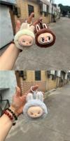 Labubu Llavero De Peluche Segunda Generación Anime Muñeca Suave Colgante Para Bolsa Y Mochila Decoración Juguete De Tamaño Pequeño - details 1