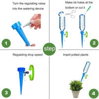 Sistema De Riego Automático Para Plantas De Flor Espiga Autoidrante Ajustable Para Jardín Invernadero Dispositivo De Rociador De Agua - details 1