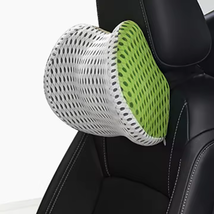 Cojín de Almohada de Espalda para Asiento de Coche Lujo de Cotton Memory Breathable Cojín de Soporte para Cuello/Cintura para Cama Sofá Oficina Sleep Goods - 1