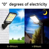 Luz Solar Exterior Con Inducción Humana 72/108COB Luz De Pared Para Jardín Patio Garaje Iluminación De Calle Tres Modos Impermeable - details 6