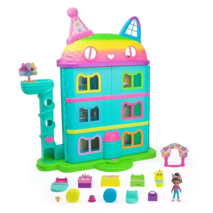Casa de muñecas festiva de Gabby con figuras y accesorios 6070742 SPIN MASTE - 1