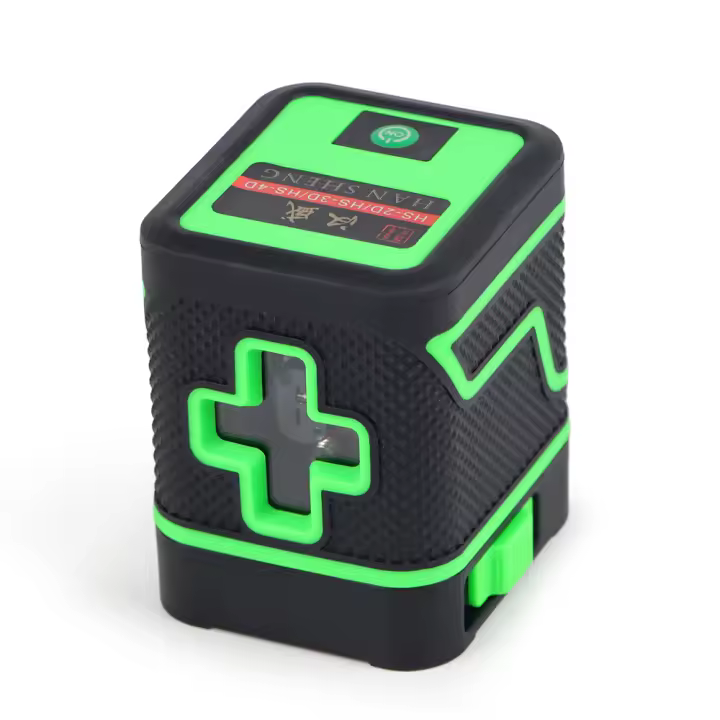 Nivel Láser Verde De 2 Líneas Nivel Vertical Y Horizontal Medidor Portátil Impermeable Herramientas De Nivel Laser 532NM - 1