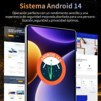 5G 2025 nueva tableta Android de pantalla grande de alta definición de 10,1 pulgadas 16GB Ram 1tb ROM Android 13,0 20000 ma red WIFI 14 núcleo tableta de red 4G / 5G doble tarjeta SIM GPS de gran capacidad doble foto 5MP 13mp - details 35