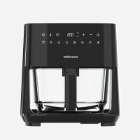 Mellerware - Freidora sin aceite Crunchy Glass 4.5L, Cestillo Cristal sin Teflón, Potencia 1450W | 9 Menús Predefinidos | Capacidad para 2-4 raciones | Temporizador Programable | Pantalla para controlar la temperatura | Air Fryer 80-200º - details 3