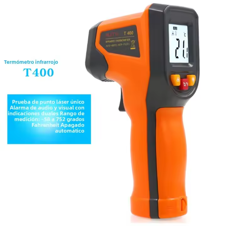 NJTY Termómetro Infrarrojo De Precisión Industrial Para Agua Aceite Y Cocina Termómetro Electrónico Para Medición De Temperatura - 1