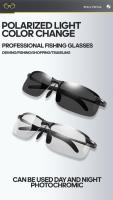 Gafas De Pesca TAIYU Visión Clara De Flotadores Refracción De Luz De Onda Polarizadas Para Exterior Conducción Solar - details 0