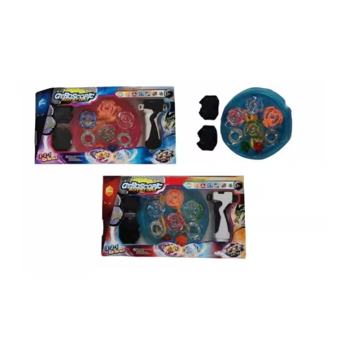 Caja Lanza Peonzas Beyblade de Panritos - Construcción Robusta y Duradera - Alta Potencia de Lanzamiento - Compartimentos Especiales - Juguete de Panritos - 1