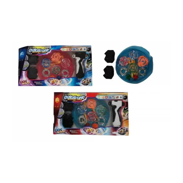 Caja Lanza Peonzas Beyblade de Panritos - Construcción Robusta y Duradera - Alta Potencia de Lanzamiento - Compartimentos Especiales - Juguete de Panritos - 1