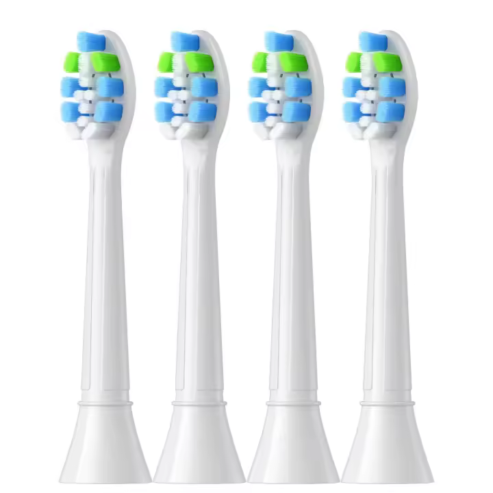Cabezales De Cepillo De Dientes De Repuesto 4/8pcs Compatible Con Philips Para Electrónicos 4100 6500 6100 7500 5300 Para Adultos Material Plástico - 1