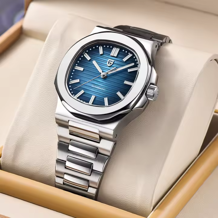 Reloj Mecánico Automático PAGANI DESIGN Para Hombre Resistente Al Agua De 100m Cristal De Zafiro AR Deportivo Lujo Superior Reloj De Pulsera Deportiva - 1