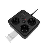 Enchufe Europeo Con Cable De 2m Protección Contra Sobrecarga Y Protector De Sobrecorriente Con USB Tipo-C Y 3 Salidas - details 5