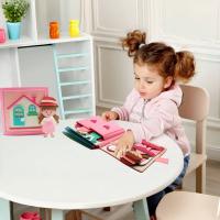 Libro Ocupado Montessori Para Niñas Juguetes De Actividades Diarias En Casa Para Niños Con Autismo Libro Sensorial De Tela Para El Desarrollo De Los Movimientos Finos - details 1