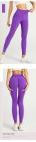 Leggings De Yoga Para Mujer Cintura Alta Transpirables Para Fitness Correr Ciclismo Pantalones De Ejercicio De Verano Ropa De Gimnasio - details 10
