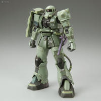Modelo De Armadura Zaku Ms-06f Battle Damaged 1/144 Weimei WM Hg Figura De Acción De Plástico Para Juegos Y Coleccionistas - details 1
