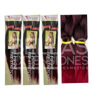 Bellas Extensiones - X-pression Ultra Braid Pre-Peigne / - 100% Kanekalon - (3 paquetes) - DISPONIBLE EN 38 COLORES - Extensión de pelo para hacer trenzas 116,84 cm, 160 g por paquete - Cabello sintetico 100% fibra sintética - Fibra trenzada - details 25