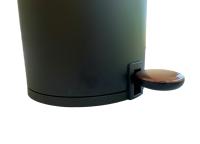 PAPELERA AMIKO SERIE COPPER CON PEDAL PARA LA APERTURA Y 3 LITROS DE CAPACIDAD - details 4