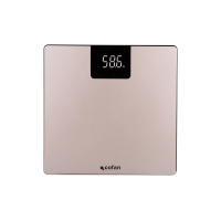 Cofan Báscula de baño digital que mide grasa corporal · Báscula inteligente con carga USB · Medición precisa hasta 180 kg · 12 medidas corporales · Conexión: Bluetooth y App FitGo - details 0