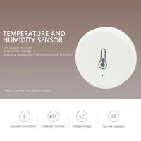 Sensor De Temperatura Y Humedad Zigbee Tuya Con Control Remoto Por App Compatible Con Alexa Y Google Home Para El Hogar Y Plantas - details 10