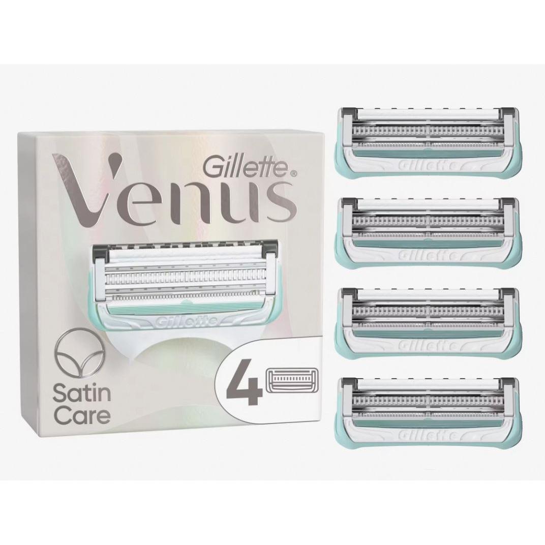 Gillette Venus maquinilla de depilación para mujer para ingles y zona intima, pack de 4 recambios