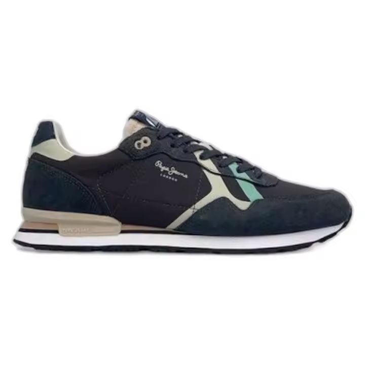 Zapatillas Pepe Jeans Brit Road para hombre en color negro - 1