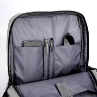 Mochila para ordenador portátil de gran capacidad para hombre, bolso de hombro informal, multifuncional, con carga Usb, impermeable - details 13