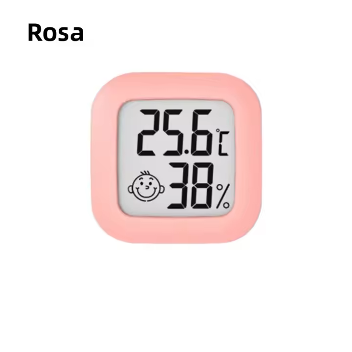 Mini Termómetro Y Higrómetro Digital LCD Para Interior Y Exterior Medidor De Temperatura Y Humedad Con Sensor Herramienta Para El Hogar - 1