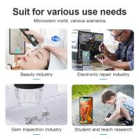 Microscopio Digital WiFi Inalámbrico Analizador De Piel Facial Con Magnificador De Poros Detecta Escalpelo Profesional Acrílico USB - details 9