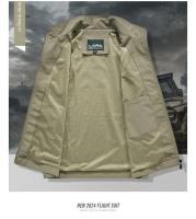 Chaleco De Verano Para Hombre Chaleco Sin Mangas Táctico Impermeable Para Caza Pesca Camping Con Bolsillos Y Cola De Caballo Casual - details 12