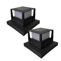 Lámpara De Valla LED Impermeable Con Panel Solar Para Jardín Y Calle Iluminación De Paisaje Solar Autónoma Post Cap Pilares Nuevo - details 7