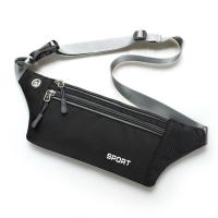 Riñonera Deportiva de Poliéster | Cinturón Ajustable | Bolsa de Correr Unisex | Diseño Ligero con Orificio para Auriculares | 4 Colores | Ideal para Deporte, Senderismo, Viajes - details 0