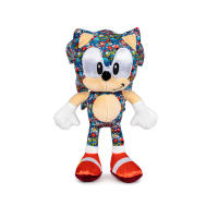 Peluche Sonic Mix Comic Sonic the Hedgehog 30cm,para ninos,rey,regalo,cumpleano,colecionista - details 0