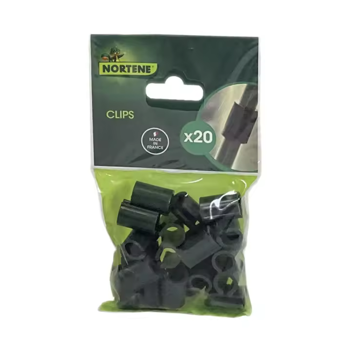 Clips para arcos de invernadero Clip Arc Nortene 20 ud - 1