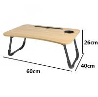 Mesita Multiuso Plegable de Madera – Escritorio Portátil para Cama o Sofá con Patas Plegables - details 1