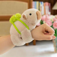 Juguete Capybara Popping Circle Slap Snap Wrap Pulsera De Muñeca Peluche Divertido Anillo De Mano Regalo De Navidad Para Niños - details 4