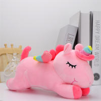 Muñeco De Peluche Unicornio Suave Anime Animal Lindo Peluche Kawaii Para Regalo De Cumpleaños Almohada De Descanso Para Niños - details 2