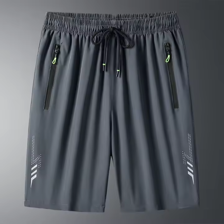 Shorts De Gimnasia Y Fitness Para Hombres Quick Dry Elastic Workouts Pantalones Cortos Deportivos Casuales Para Verano Correr Y Entrenar - 1