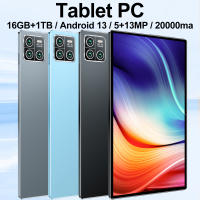 14 Núcleos,Tablet Android 2025, Versión Global, Nueva Red, 20000mAh,16GB + 1TB, 10,1 Pulgadas, Android 13,0, Wifi - details 0
