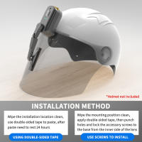 Limpia-helos Recargable Para Motocicleta Universal Impermeable Compatible Con La Mayoría De Los Visores Accesorio Para Casco - details 8