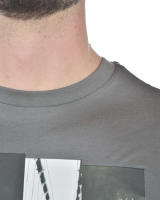 Camiseta Emporio Armani Cotton Man Gris 3Z1T751JPZZ 620 - details 5