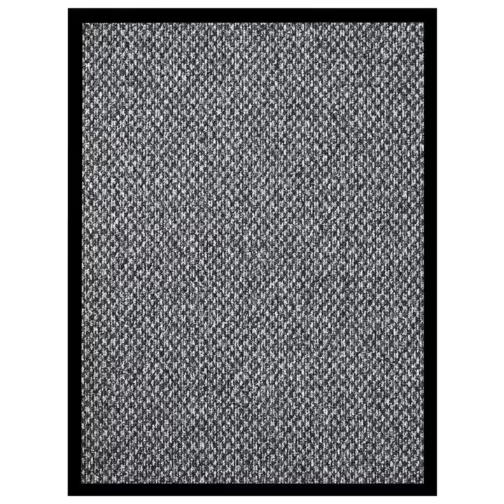 vidaXL Felpudo gris 40x60 cm - 1