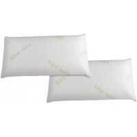 Almohada  viscoelástica aloe vera  70 cm de largo  con relleno 100% adaptable,  con funda de aloe vera que se puede quitar y lavar, ergonómica, se ajusta bien al cuello y la cabeza, y tiene un tratamiento que ayuda a prevenir bacterias. - details 2