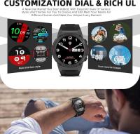 Reloj inteligente militar para hombres, pantalla AMOLED de 1,43", responde llamadas telefónicas, rastreador de actividad física con frecuencia cardíaca, oxígeno en sangre, rastreador de sueño, reloj inteligente resistente para iPhone y Android - details 6