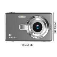 Cámara Digital 4K HD 1080P 96MP Autofocus Vlogging 16X Zoom Video Camcorder Pantalla IPS De 2.4 Pulgadas Para Fotografía De Niños Y Adultos - details 4