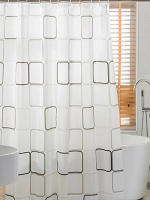 Cortina De Ducha PEVA 80x180cm Partition De Baño Cortina De Ducha Gruesa Impermeable Y Antimoho Separación Seco-Húmedo - details 3