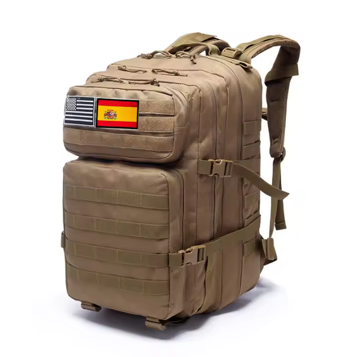 Mochilas Tácticas Militares 45L Mochila del ejército Gran Capacidad Mochila Crossfit Plegable Impermeable Mochila Montañismo, Senderismo, Acampada - 1