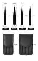 CNK Tijeras De Peluca De Acero Inoxidable Para Rociador De Cejas Rosa Puntiagudo Negro Herramienta De Belleza Para Maquillaje - details 0