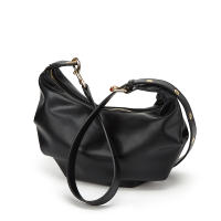 Bolso De Mano Para Mujer Estilo Moderno Con Pliegues Ajustable Correa Color Negro Y Otoño Blanco Adecuado Para Uso Diario - details 4